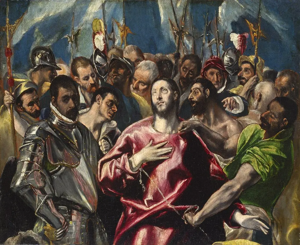The Disrobing of Christ. Lyon   half painting version