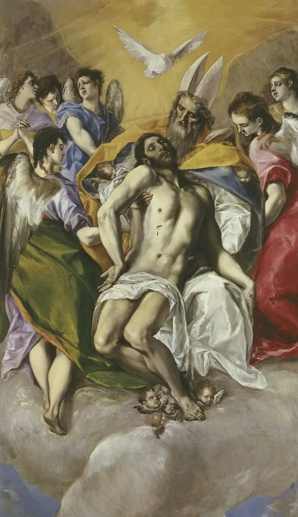 The Holy Trinity, by El Greco