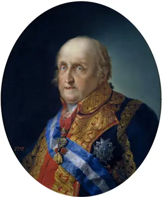 El infante Antonio Pascual de Borbón
