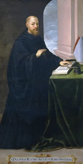 El padre Alcuino, by Bartolomé Román