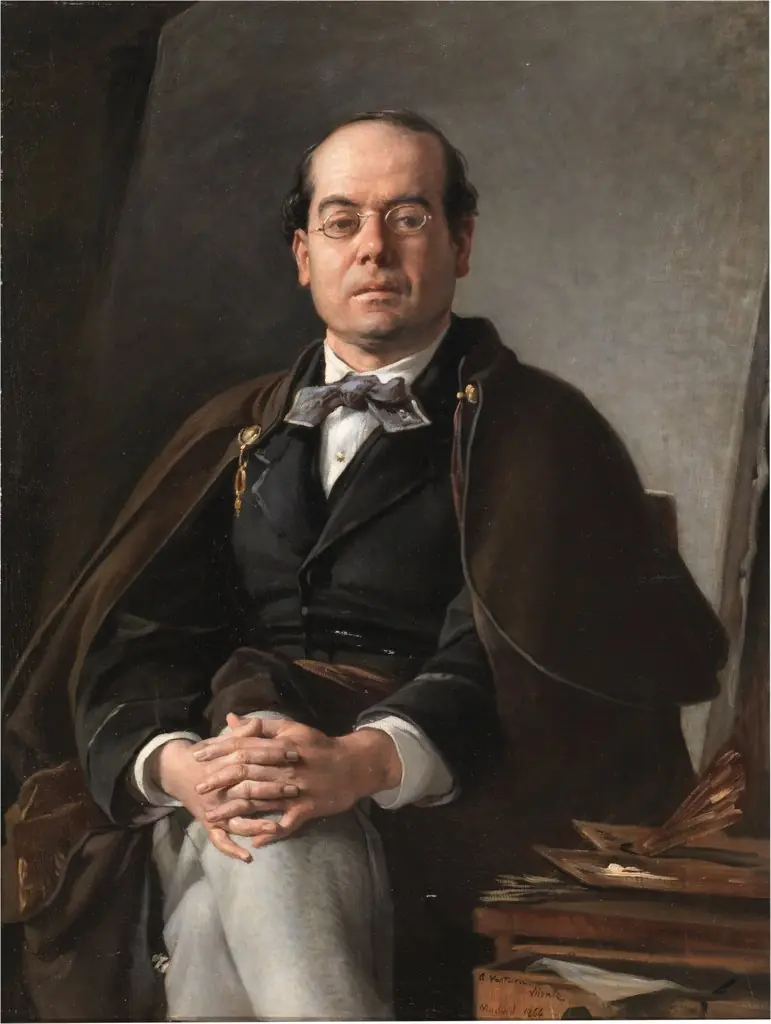 El pintor Ventura Miera