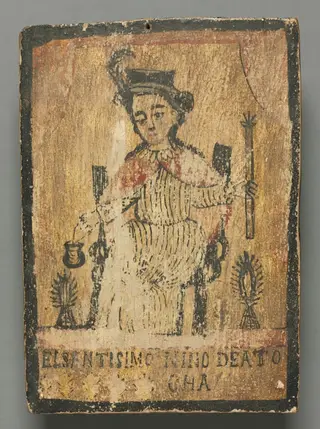 El Santo Nino de Atocha: santo de retablo