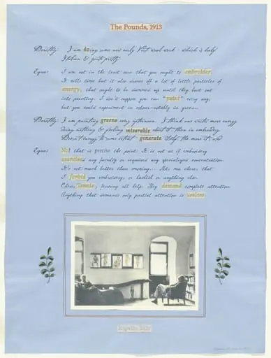 Untitled, by Elaine Reichek