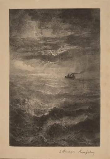 At Sea, by Elbridge Kingsley