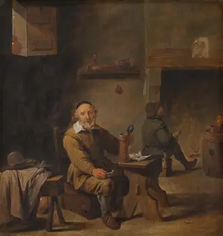 Elderly Man Seated in a Tavern