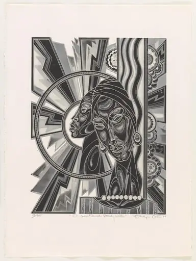 Untitled, by Eldzier Cortor