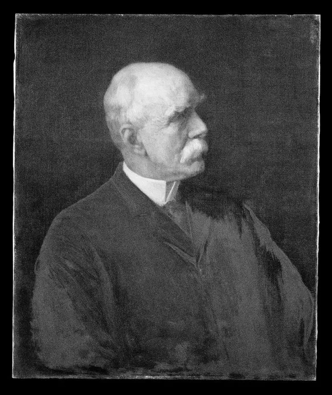 George Callendar Brackett, by Eleanor Cunningham Bannister, oil, 1912