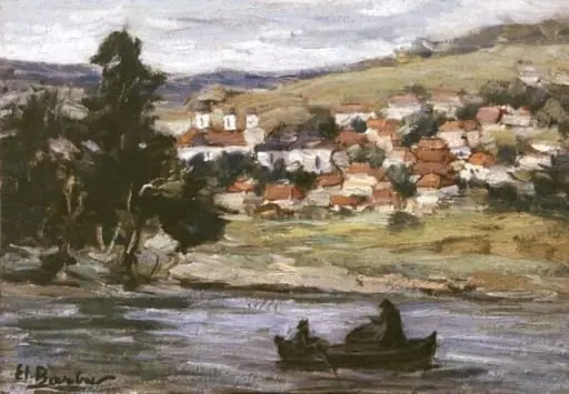 Peisaj panoramic, by Elena Barbu
