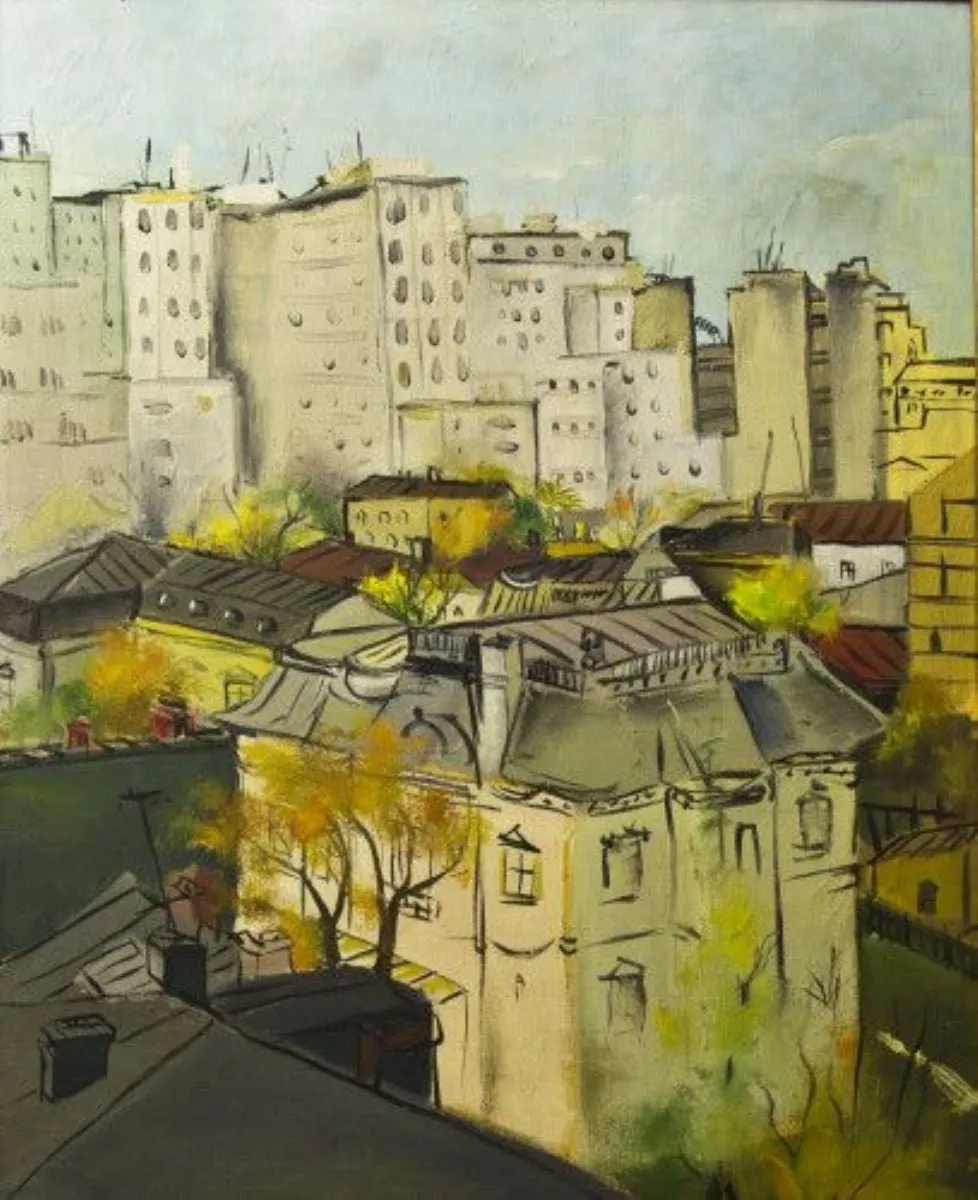 Peisaj bucureștean, by Elena Constante, unspecified