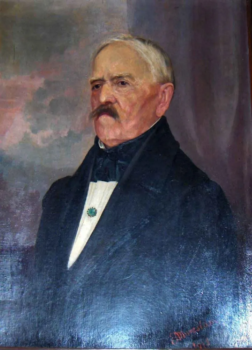Portret de bărbat, by Elena Mureșianu, unspecified, 1949
