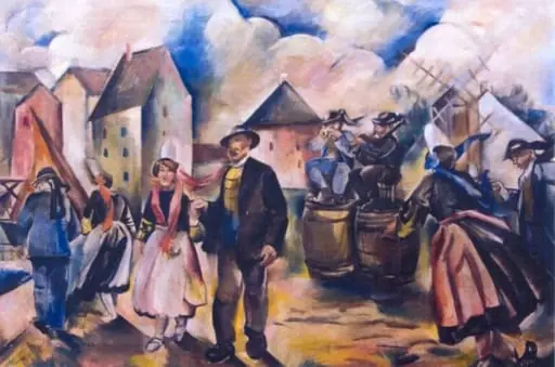 Chermeză în Bretania, by Elena Popea