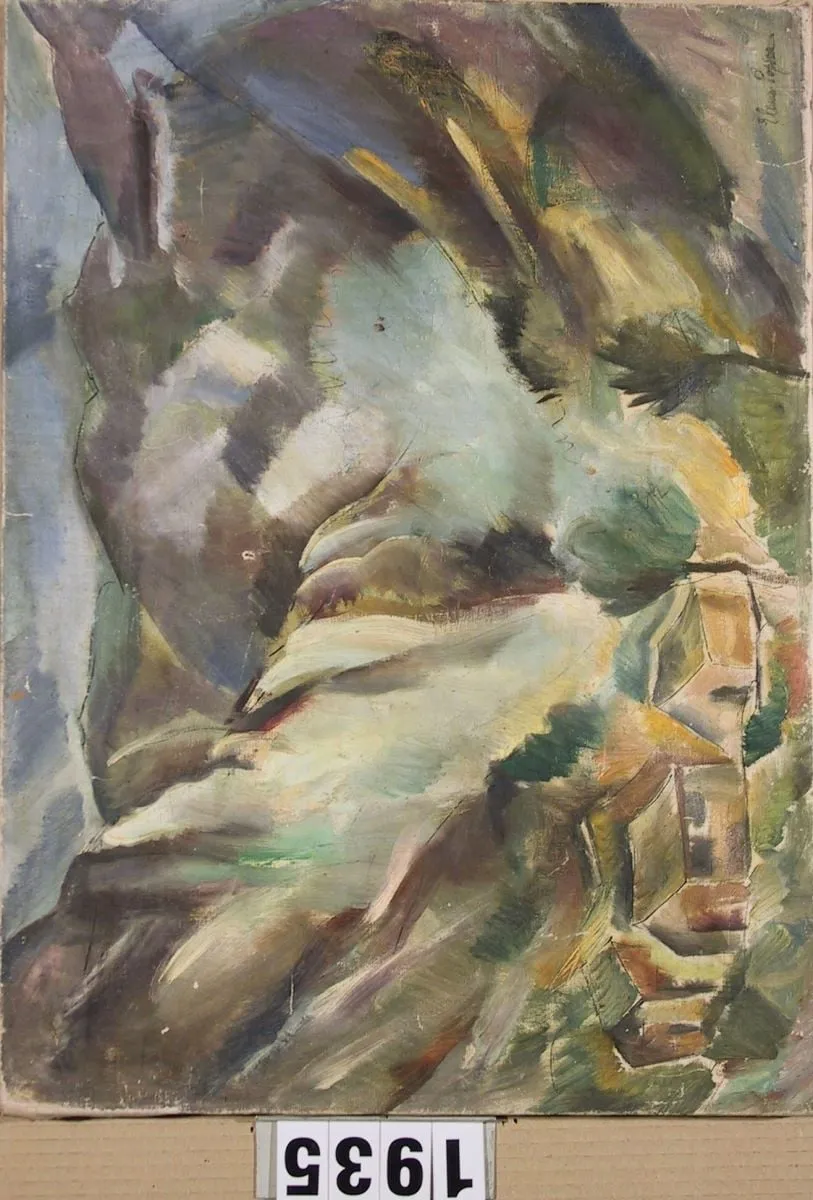 Peisaj, by Elena Popea, unspecified, 1920