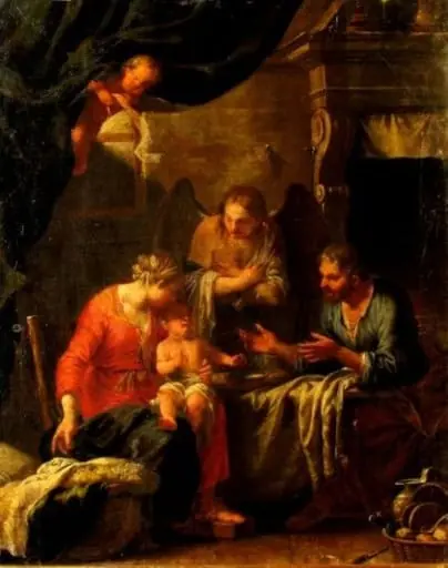 Sfânta familie, by Elias Christoph Heiss