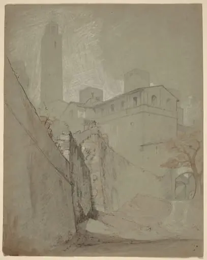 Orvieto, by Elihu Vedder