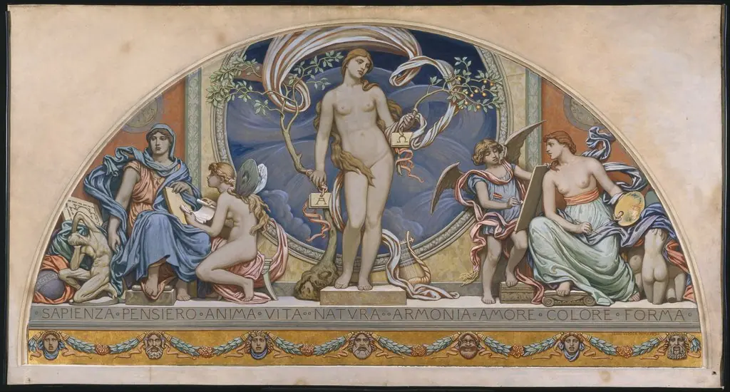 Rome Representative of the Arts, by Elihu Vedder
