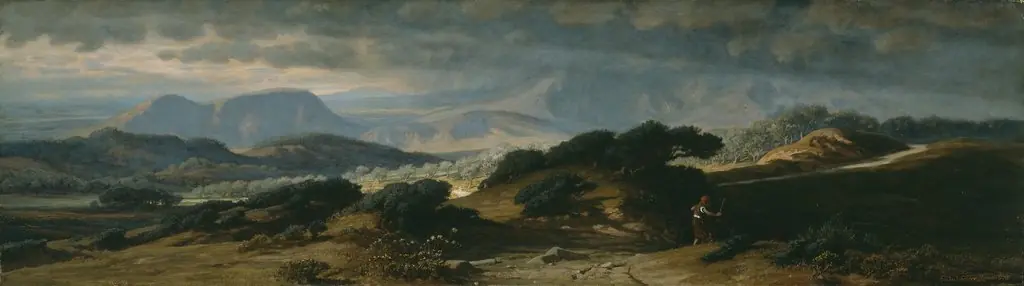 Storm in Umbria, by Elihu Vedder
