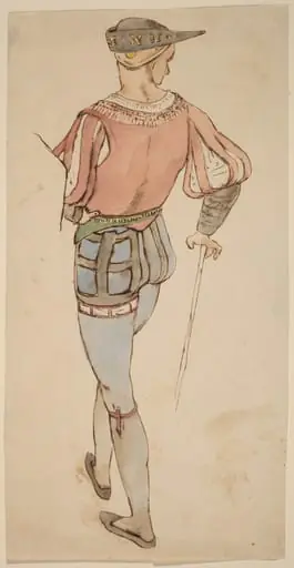 Study after Old Master, by Elihu Vedder