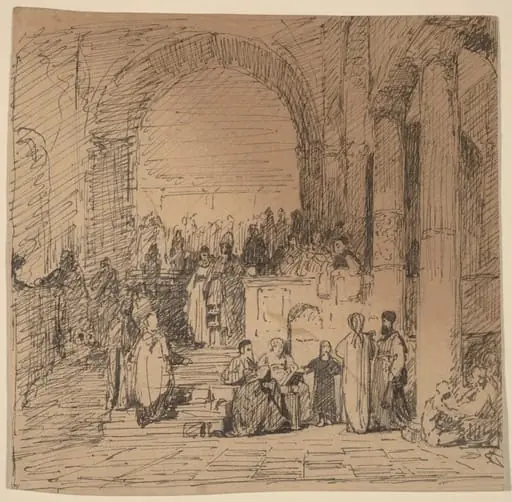 Study after Old Master, by Elihu Vedder