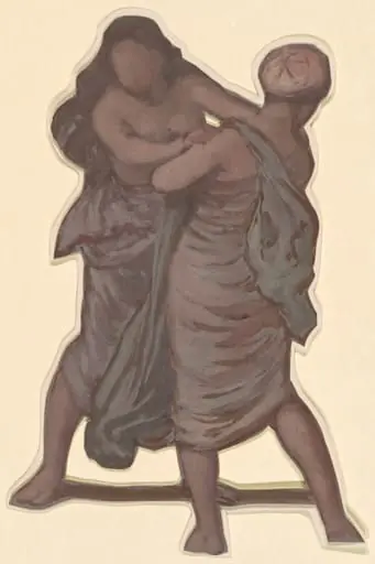 Study for "Greek Girls Bathing", by Elihu Vedder