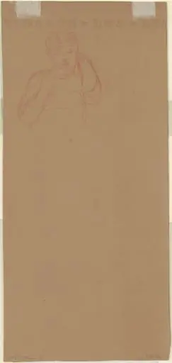 Study for "Greek Girls Bathing" [verso], by Elihu Vedder