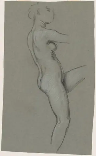 Study for "The Fates Gathering in the Stars", by Elihu Vedder