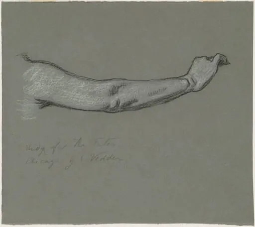 Study for "The Fates Gathering in the Stars", by Elihu Vedder