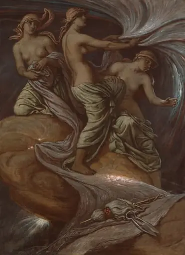 The Fates Gathering in the Stars, by Elihu Vedder