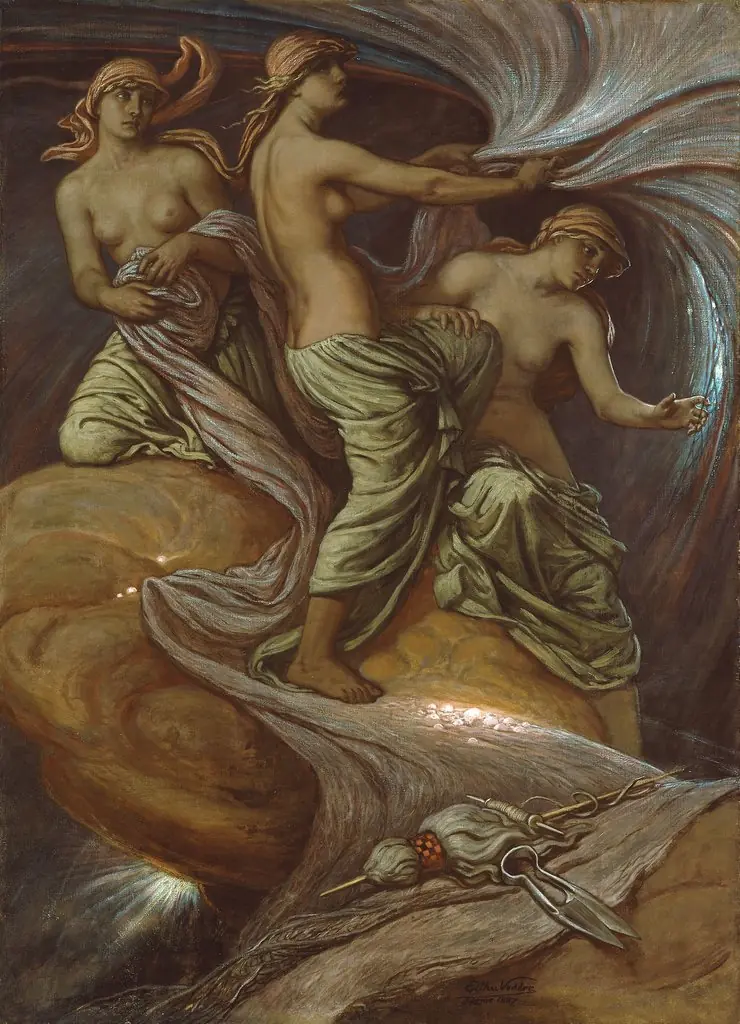 The Fates Gathering in the Stars, by Elihu Vedder