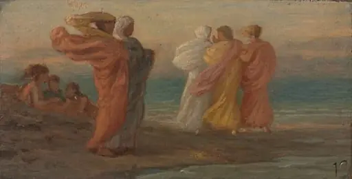 The Music Party, by Elihu Vedder
