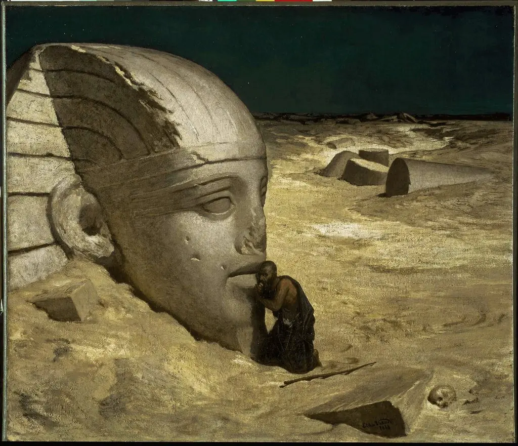 The Questioner of the Sphinx, by Elihu Vedder