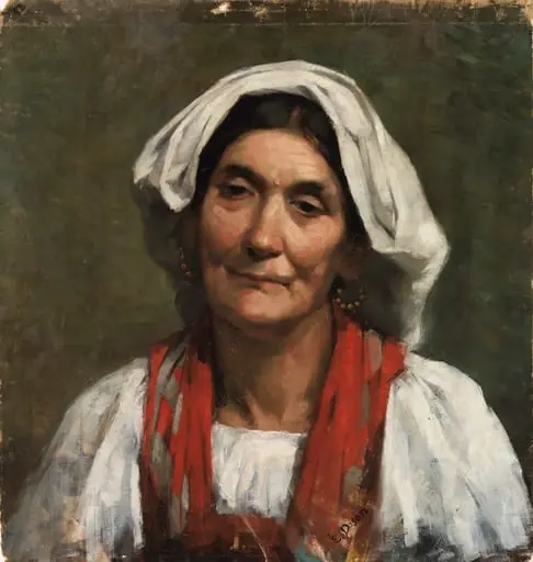 Vanha provencelaisnainen, by Elin Danielson-Gambogi