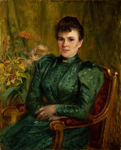 Anna Kjöllerfeldt, os. Sinebrychoff (1854–1943), by Elisabeth Keyser