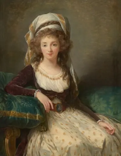 Madame d'Aguesseau de Fresnes, by Élisabeth Louise Vigée Le Brun