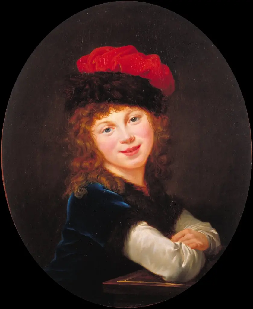 Portrait of a Girl, by Élisabeth Louise Vigée Le Brun