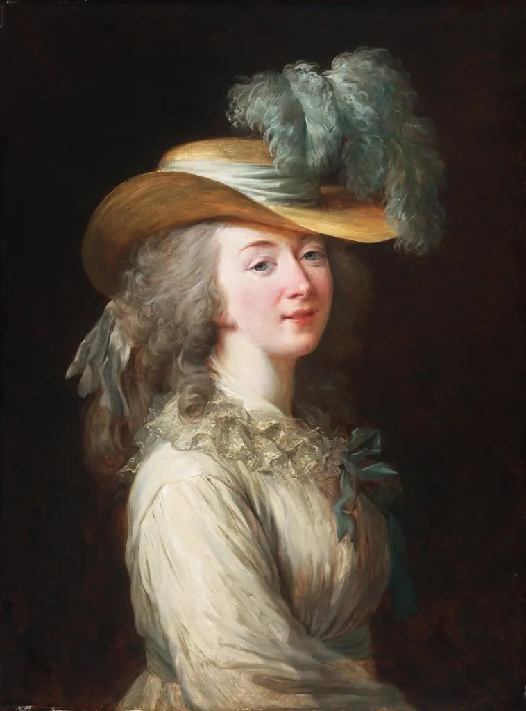 Portrait of Madame Du Barry, by Élisabeth Louise Vigée Le Brun