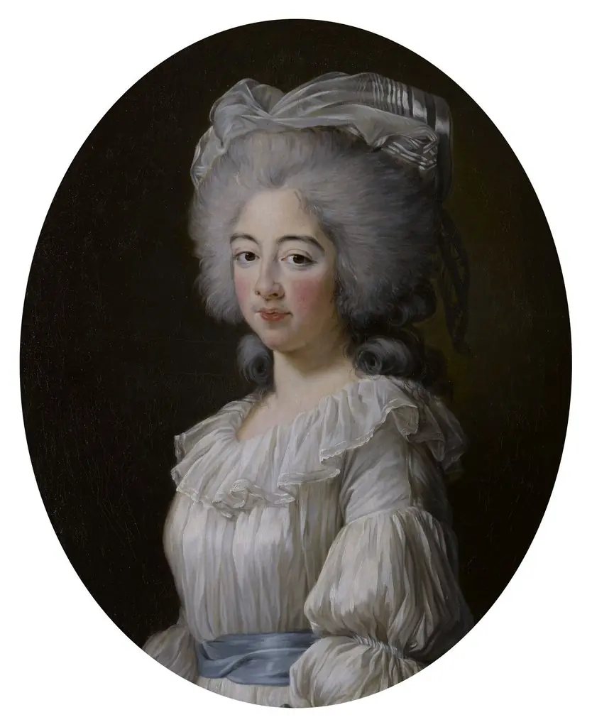 Portrait of Marie Joséphine of Savoy (1753-1810), Countess of Provence, by Élisabeth Louise Vigée Le Brun
