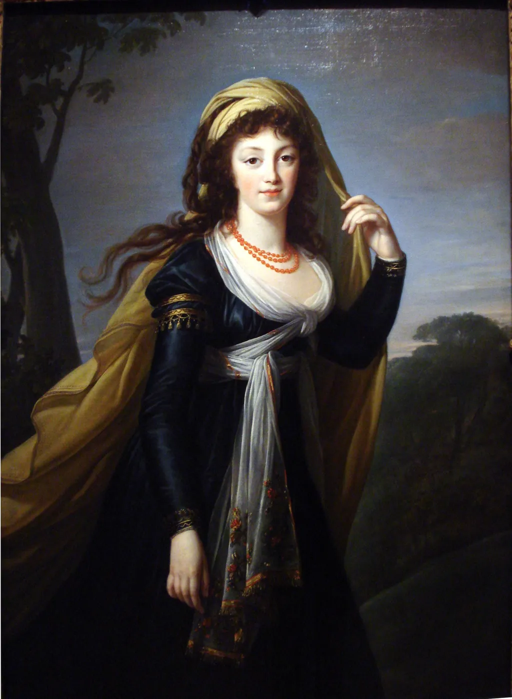 Porträt der Theresa, Gräfin Kinsky, by Élisabeth Louise Vigée Le Brun, oil, 1797