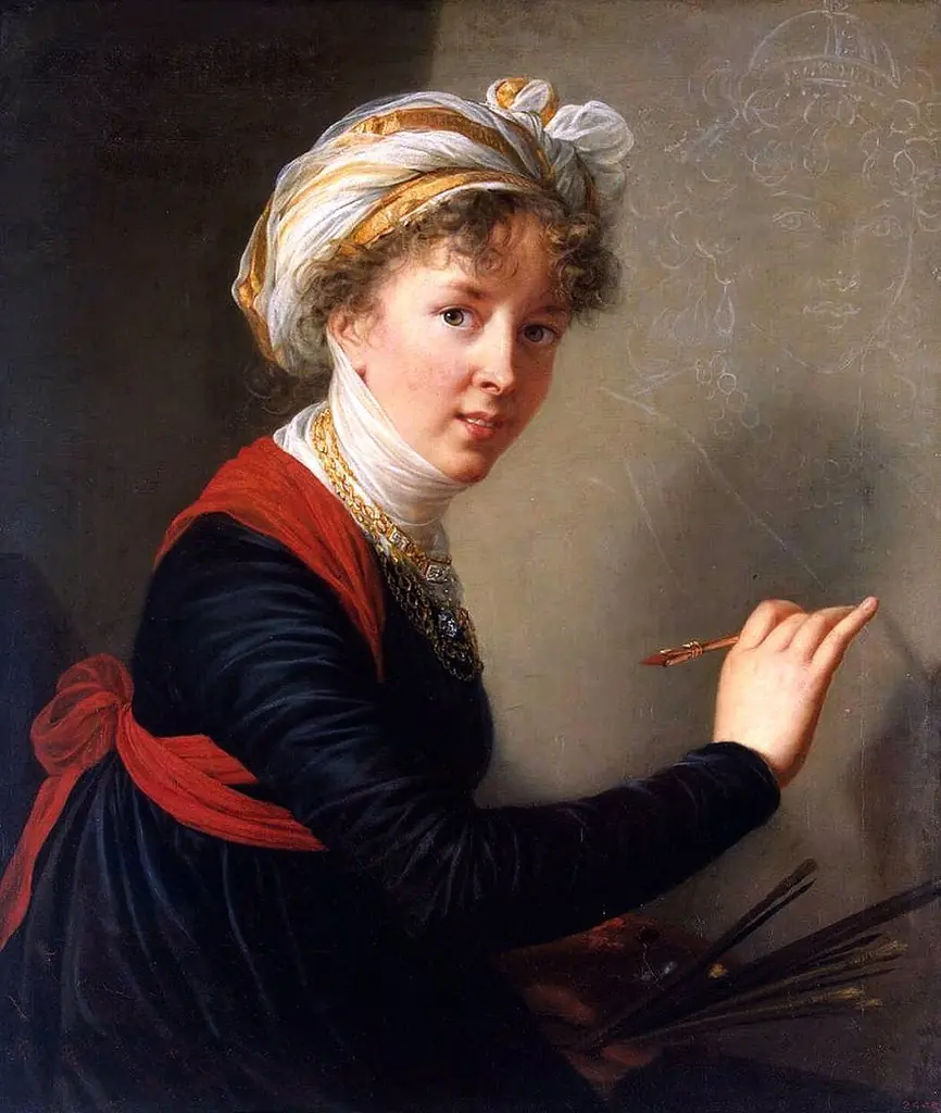 Self-portrait, by Élisabeth Louise Vigée Le Brun