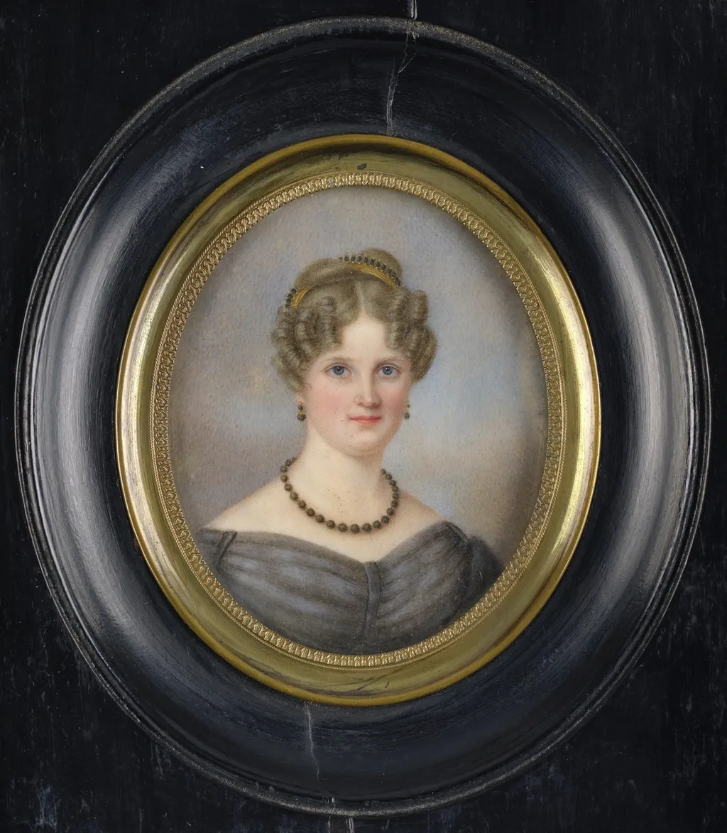 Selbstbildnis, by Elisabeth Pfenninger, unspecified, 1816