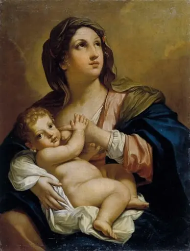 Neitsyt Maria ja Jeesus-lapsi, by Elisabetta Sirani