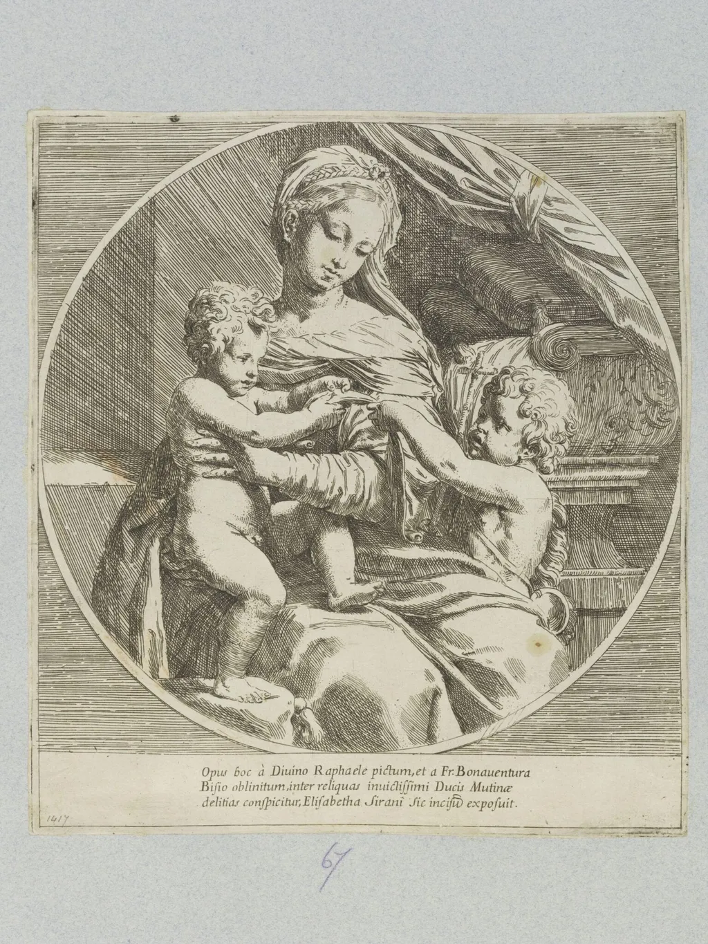 Untitled, by Elisabetta Sirani, 1650