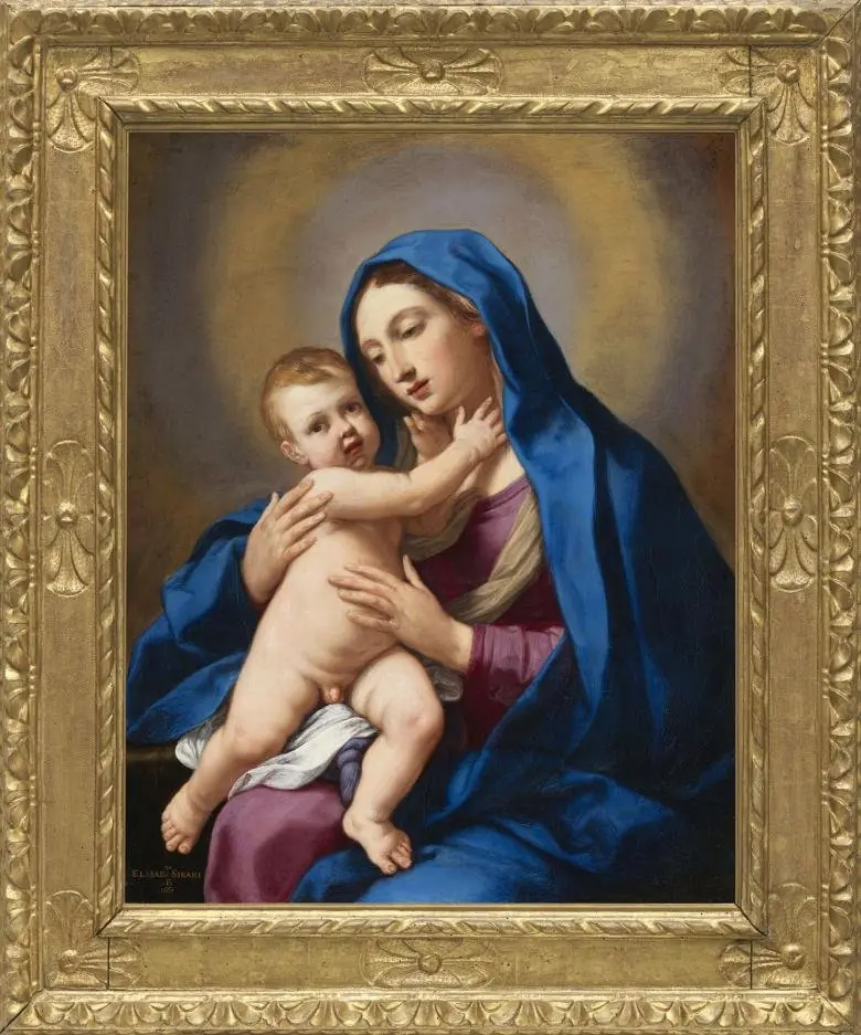 Virgin and Child, by Elisabetta Sirani