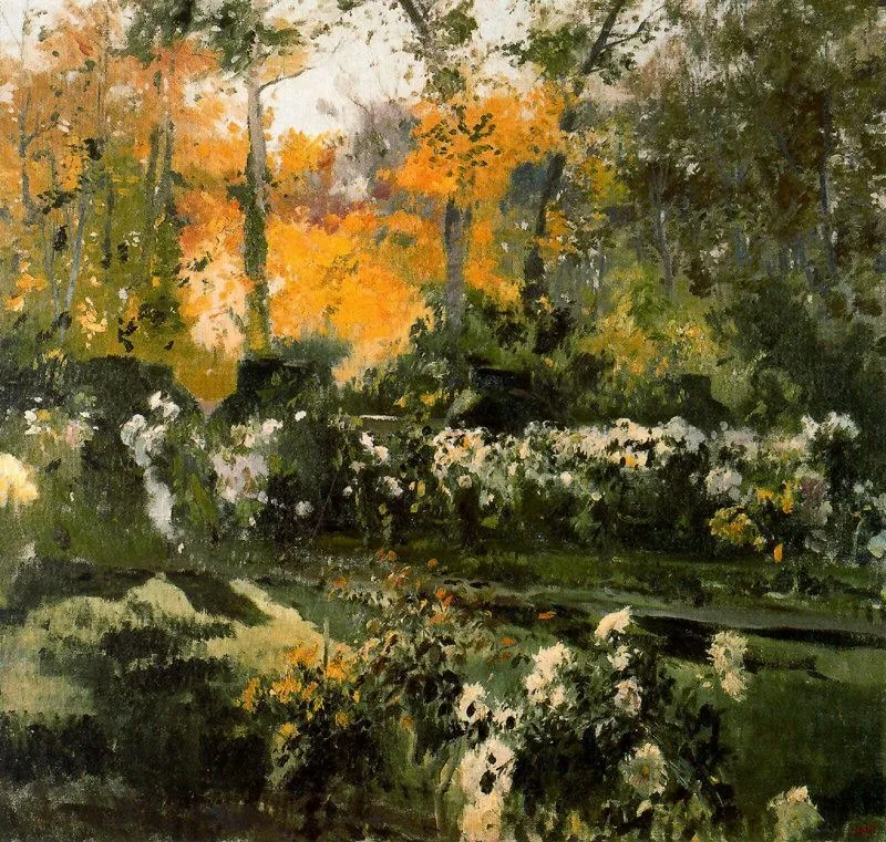 Backlight, by Eliseo Meifrén y Roig, oil, 1921