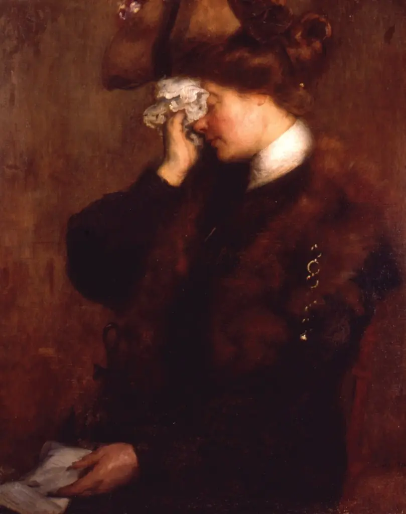A carta, by Eliseu Visconti