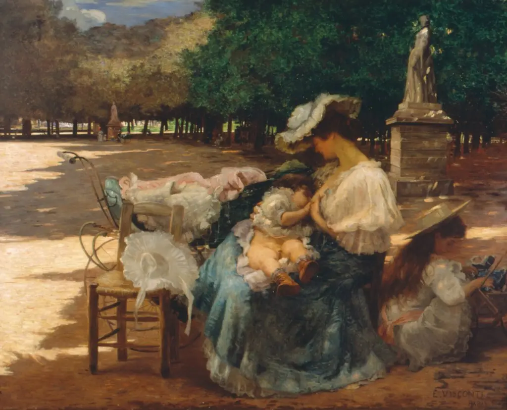 Maternidade, by Eliseu Visconti