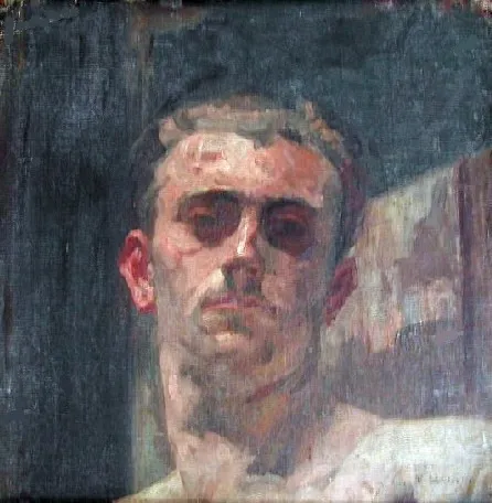 Portrait of Tobias, the artist's son, by Eliseu Visconti, oil, 1932