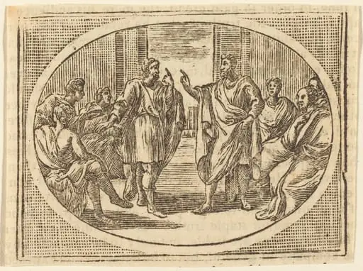 The Boasting Traveler, by Elisha Kirkall