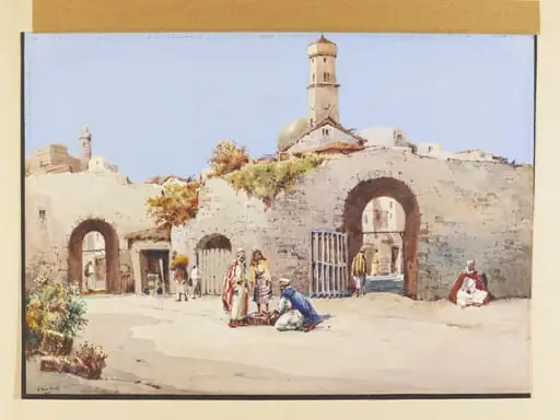 The City Walls, Jaffa, Palestine, by Eliza Goodall