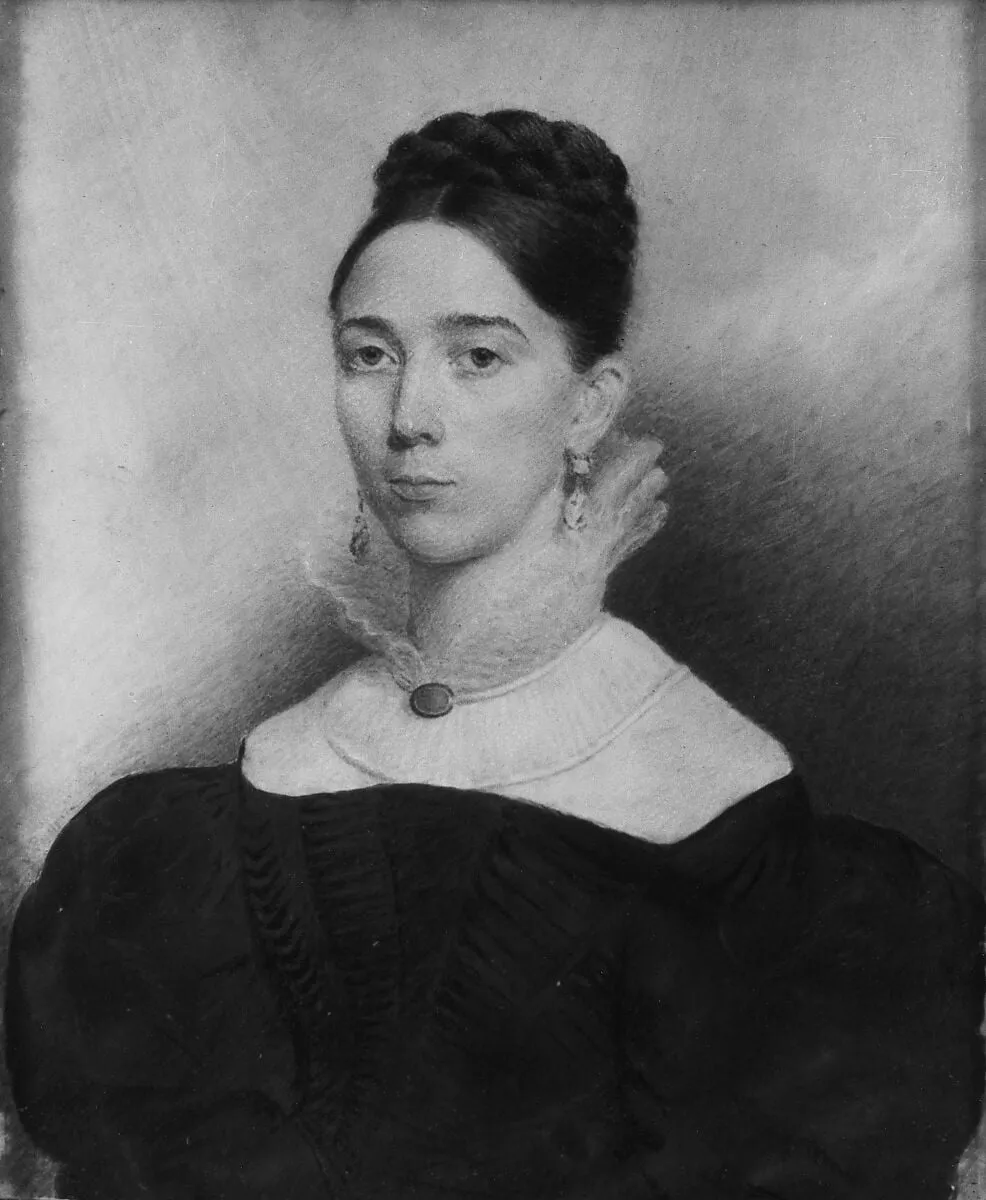 Alice Goudry, by Eliza Goodridge, watercolor, 1832