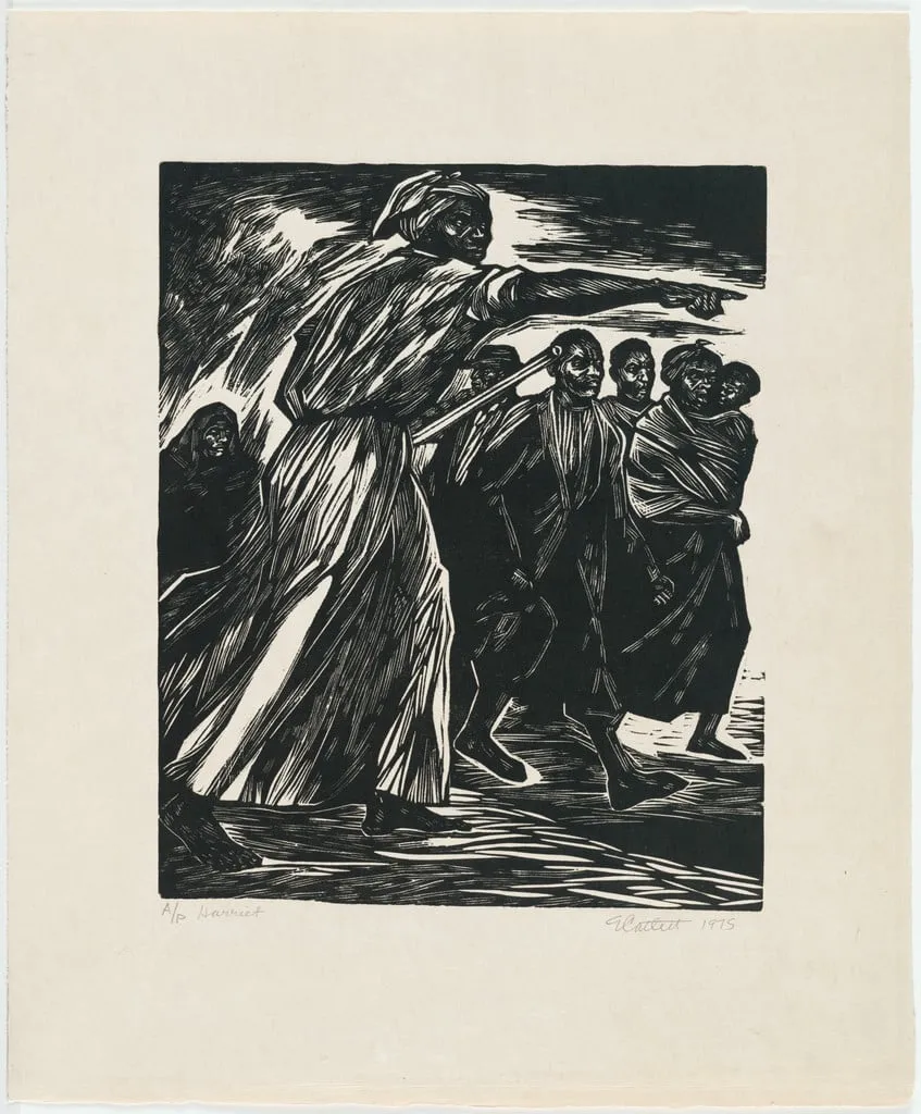 Untitled, by Elizabeth Catlett, 1975
